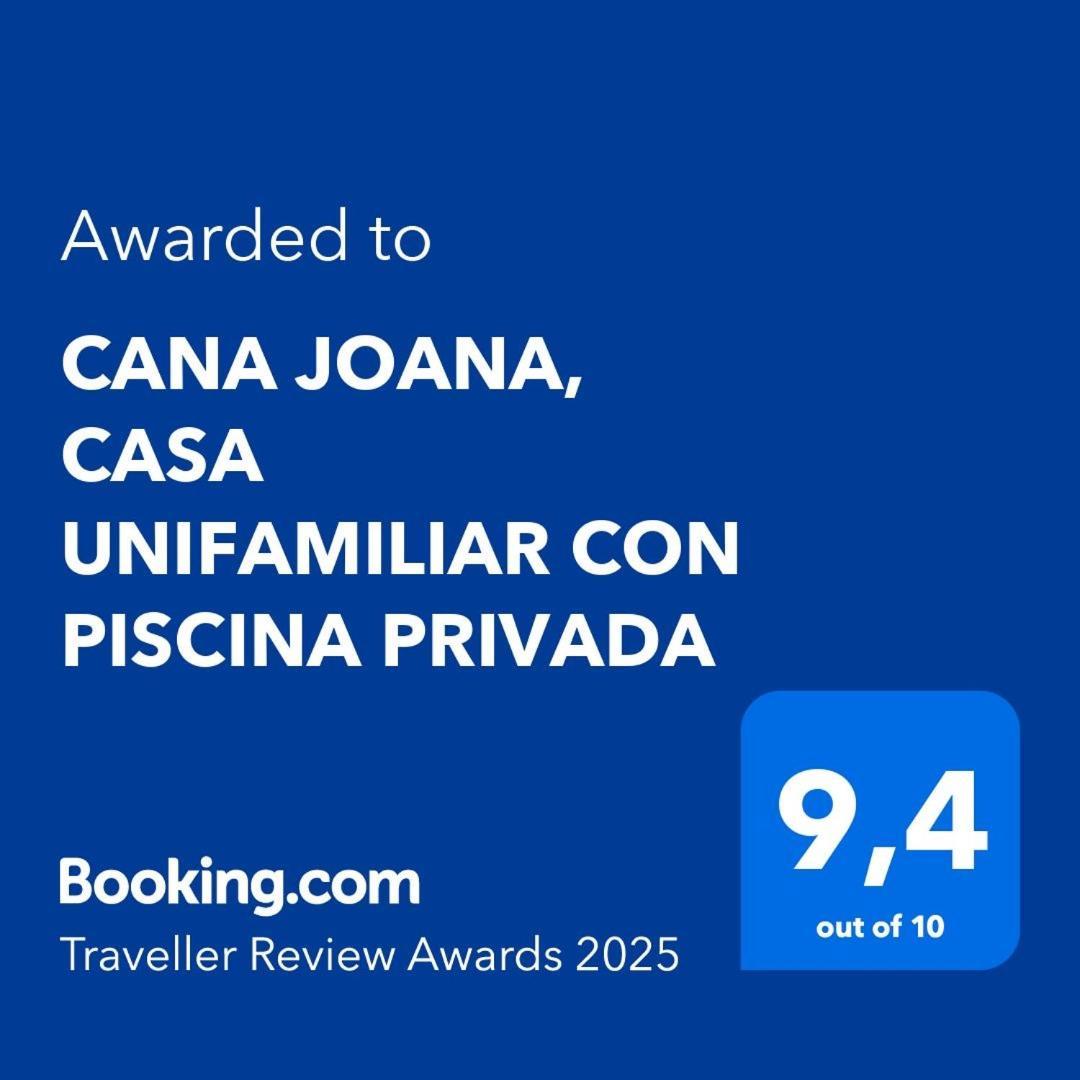 Cana Joana, Casa Unifamiliar Con Piscina Privada Jávea Екстериор снимка